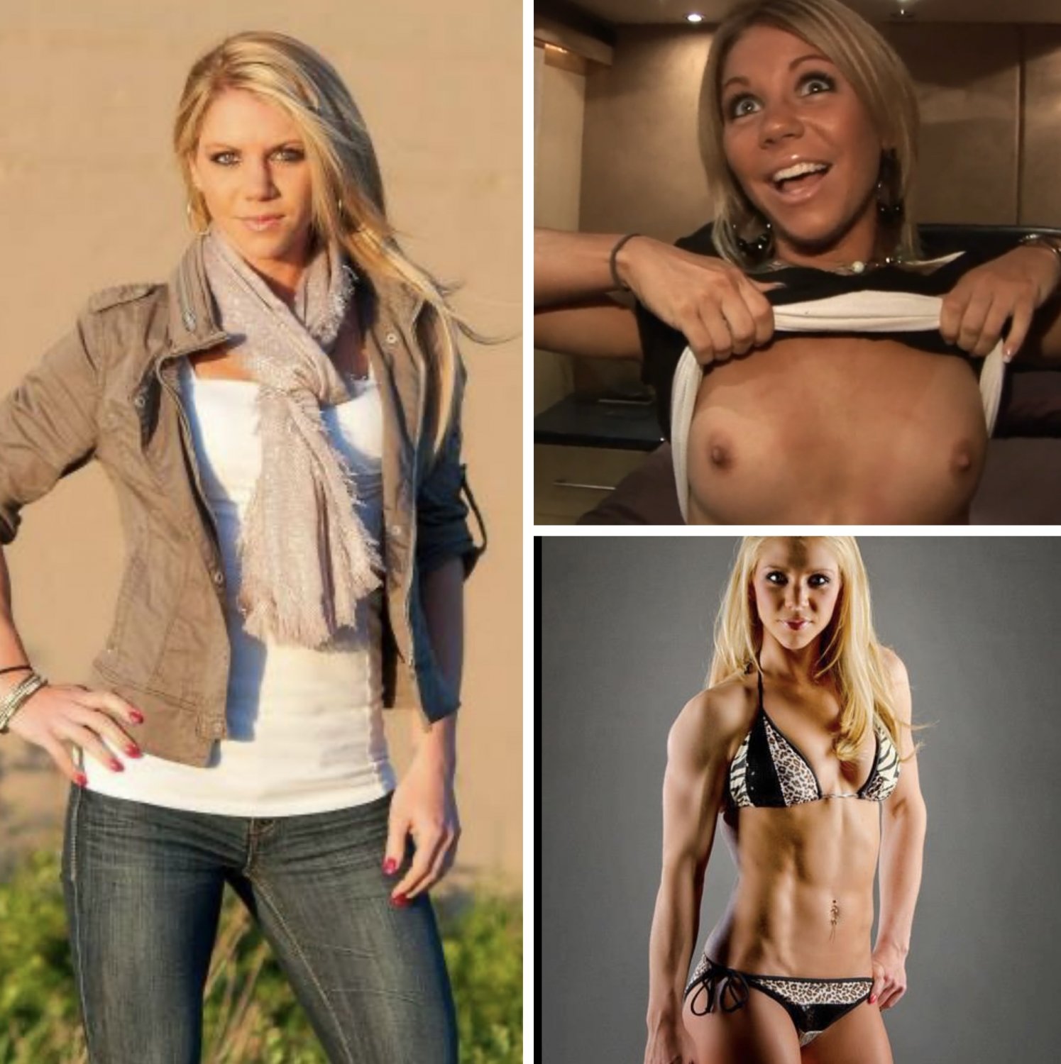 I prefer Lindsay’s hard nips on G G W look vs her hard muscle body look, but that’s just me #ZqBK5LyJ